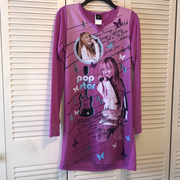 Hannah Montana Pajamas Vintage Hannah Montana Pajama Long Sleeve